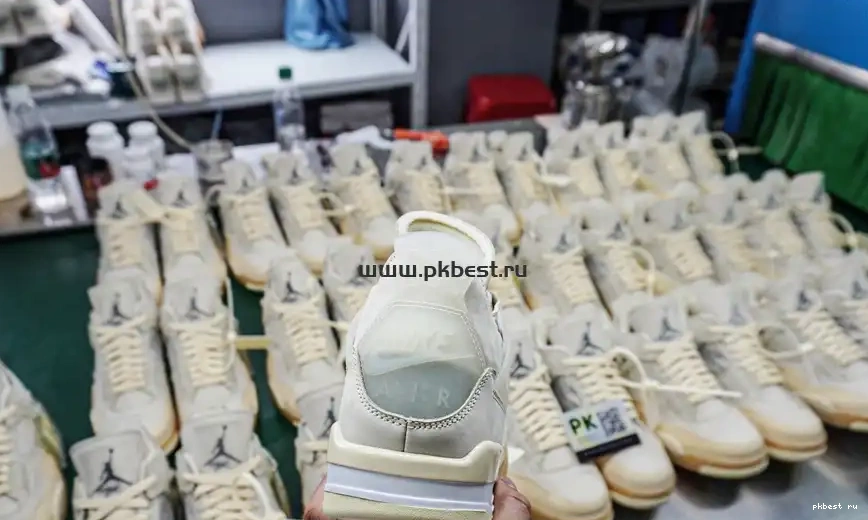 JORDAN SAIL OFF-WHITE TO READY SHIP RETRO MATERIALS RETAIL 4 0602